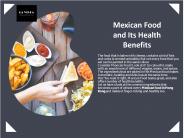 Mexican Food and Its Health Benefits