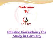 Reliable Consultancy for Study in Germany