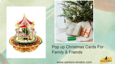 Pop up Christmas Cards For Family & Friends (1)