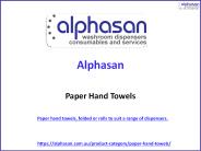 Paper Hand Towels - Alphasan (1)