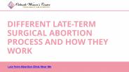 Late Term Abortion Clinic Near Me