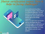 Flutter certification course