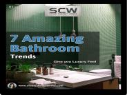 Amazing bathroom trends FOR  2022