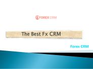The Best Fx CRM