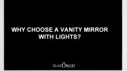 Makeup Mirror with LED Lights and Bluetooth