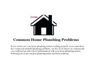 Common Home Plumbing Problems _ Solutions With Aurora Plumbers