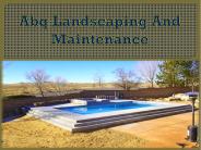 Abq  Landscaping  And  Maintenance