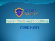Preven Theft And Shoplifting