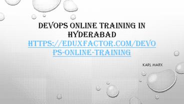 DevOps training in Hyderabad