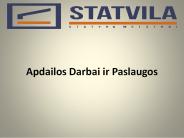 Apdailos Darbai ir Paslaugos
