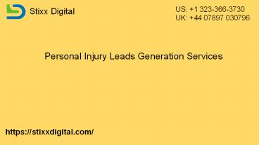 Workers Compensation Lead Generation Services Company