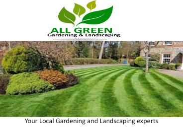 All Green Gardening Landscaping - Landscaper Sydney