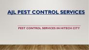 Pest Control Services in Hitech city