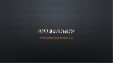 Best Digital Printing Services In Kelowna