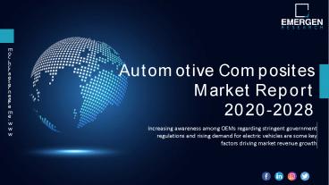 Automotive Composites Market Size, Share, Top Key Players, Growth, Trend and Forecast Till 2028