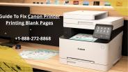 Steps To Fix Canon Printer Printing Blank Pages Issue