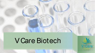 Difference between Manufacturing Company and Pharma Marketing Company - V Care Biotech