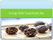 Energy Balls Superfoods Mix