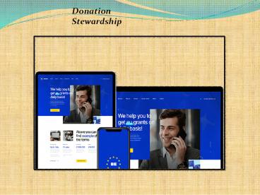 Donation Stewardship