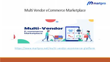 Multi Vendor eCommerce Marketplace