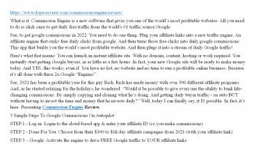 presentation player overlay