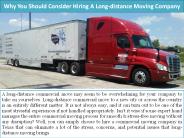 Why You Should Consider Hiring A Long-distance Moving Company