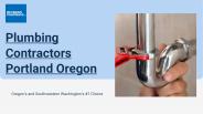 Plumbing Contractors Portland Oregon - Modern Plumbing