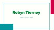 Robyn Tierney | Vegan Cook And Baker