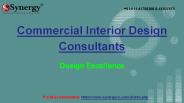 Top Commercial Interior Design Consultants