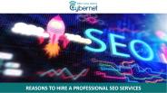 Reasons to Hire a Professional SEO Services