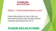 International moving companies in Dubai