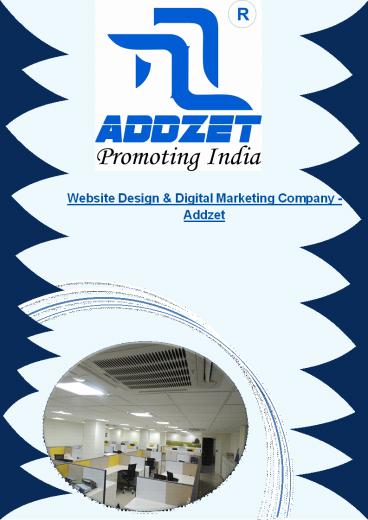 Website Design & Digital Marketing Company - Addzet
