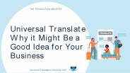 Universal Translate
