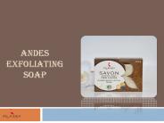 Best Andes Exfoliating Soap | Runak