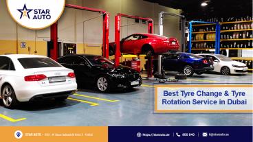 Best Tyre Change & Tyre Rotation Service in Dubai