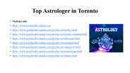 www.psychicshivanand.com - Astrologer in Toronto
