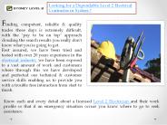 Level 2 Electrical Contractors Sydney