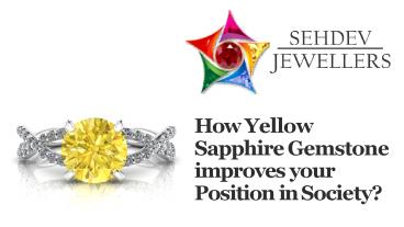 Yellow Sapphire Improves Your Position In Society