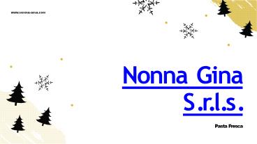 Nonna Gina | Pasta Fresc