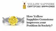 Yellow Sapphire Improves Your Position In Society