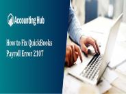 How to Fix QuickBooks Payroll Error 2501