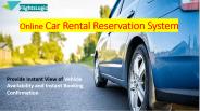 Online Car Rental Reservation System