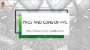 Pros and Cons of PPC