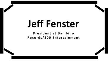 Jeff Fenster - A Visionary and Passionate Leader