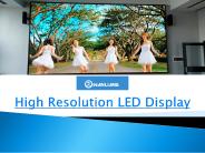 High Resolution LED Display