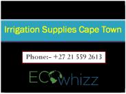 Irrigation Supplies Cape Town