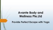 Yoga Pilate Studio Singapore