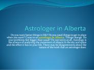 Astrologer in Alberta