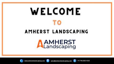 Amherst Landscaping