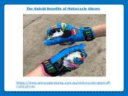 The Untold Benefits of Motorcycle Gloves